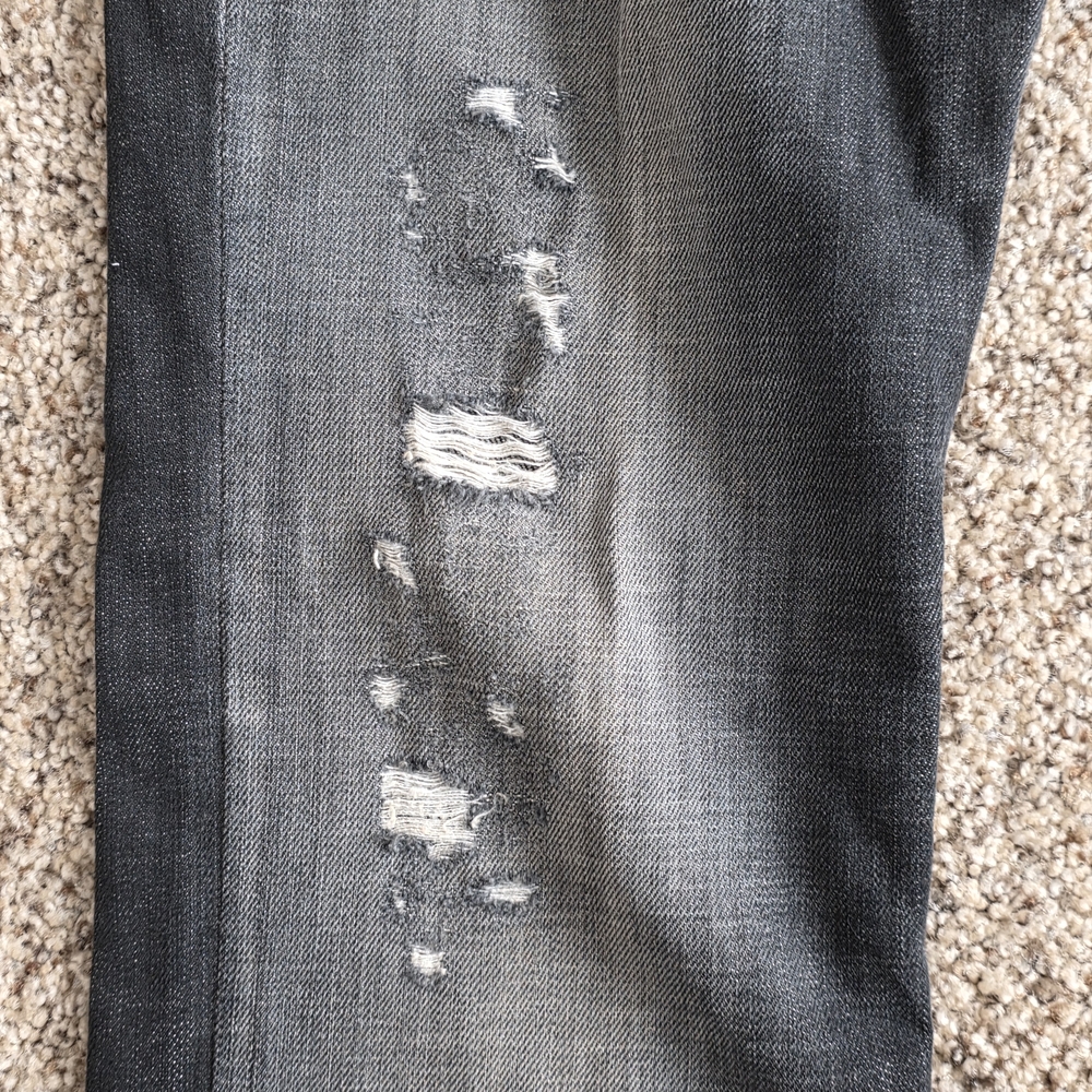 Men's Distressed JUICY COUTURE 31" Black Jeans - Picture 6 of 8